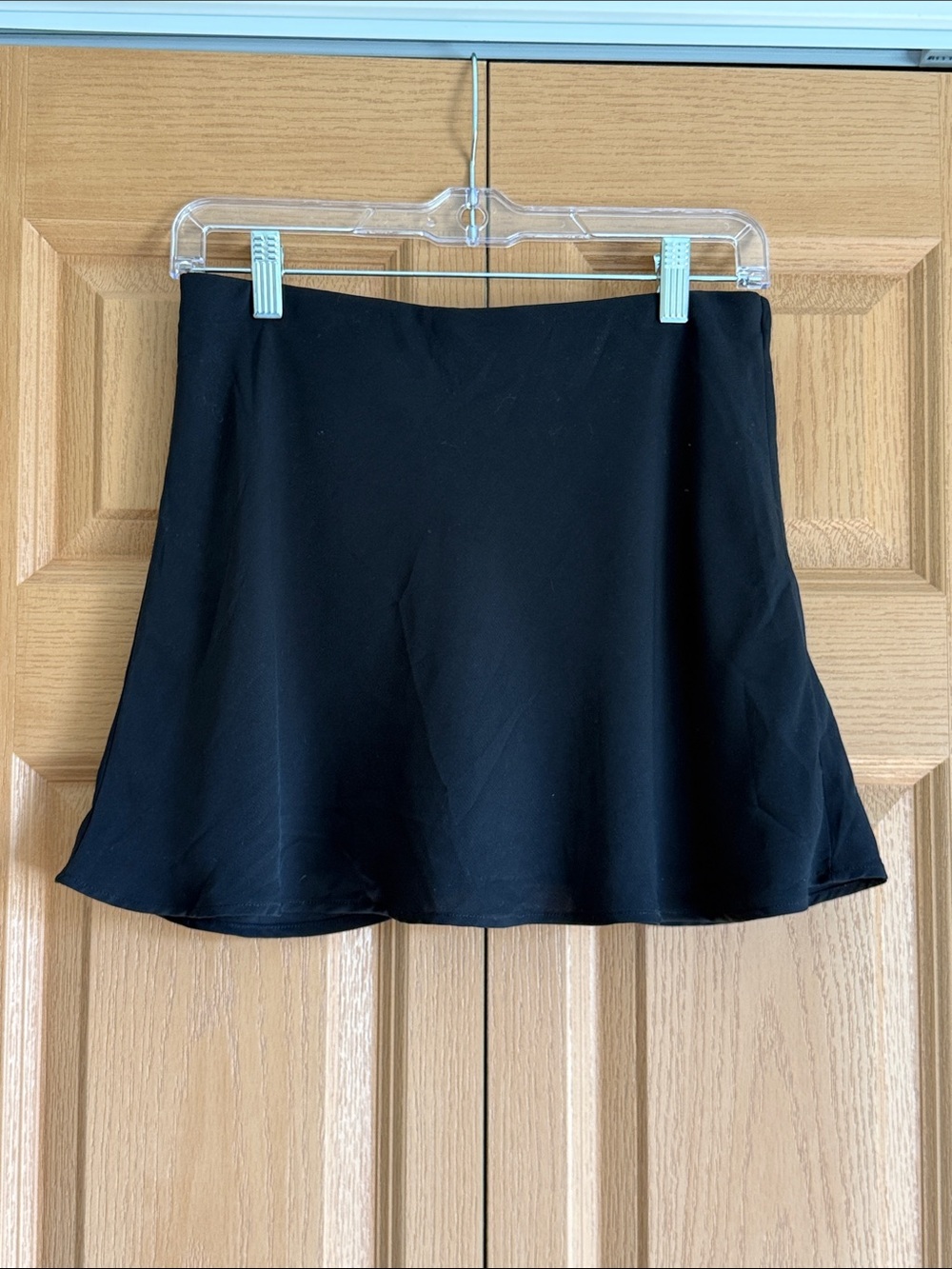 NEW Abercrombie & Fitch Black flowy Circle Skirt/skort XS